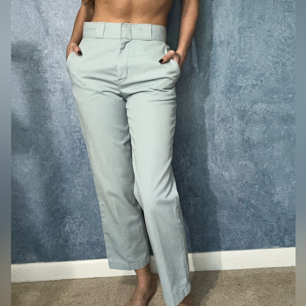 Dickies X Urban Outfitters Women's Light Blue Trousers